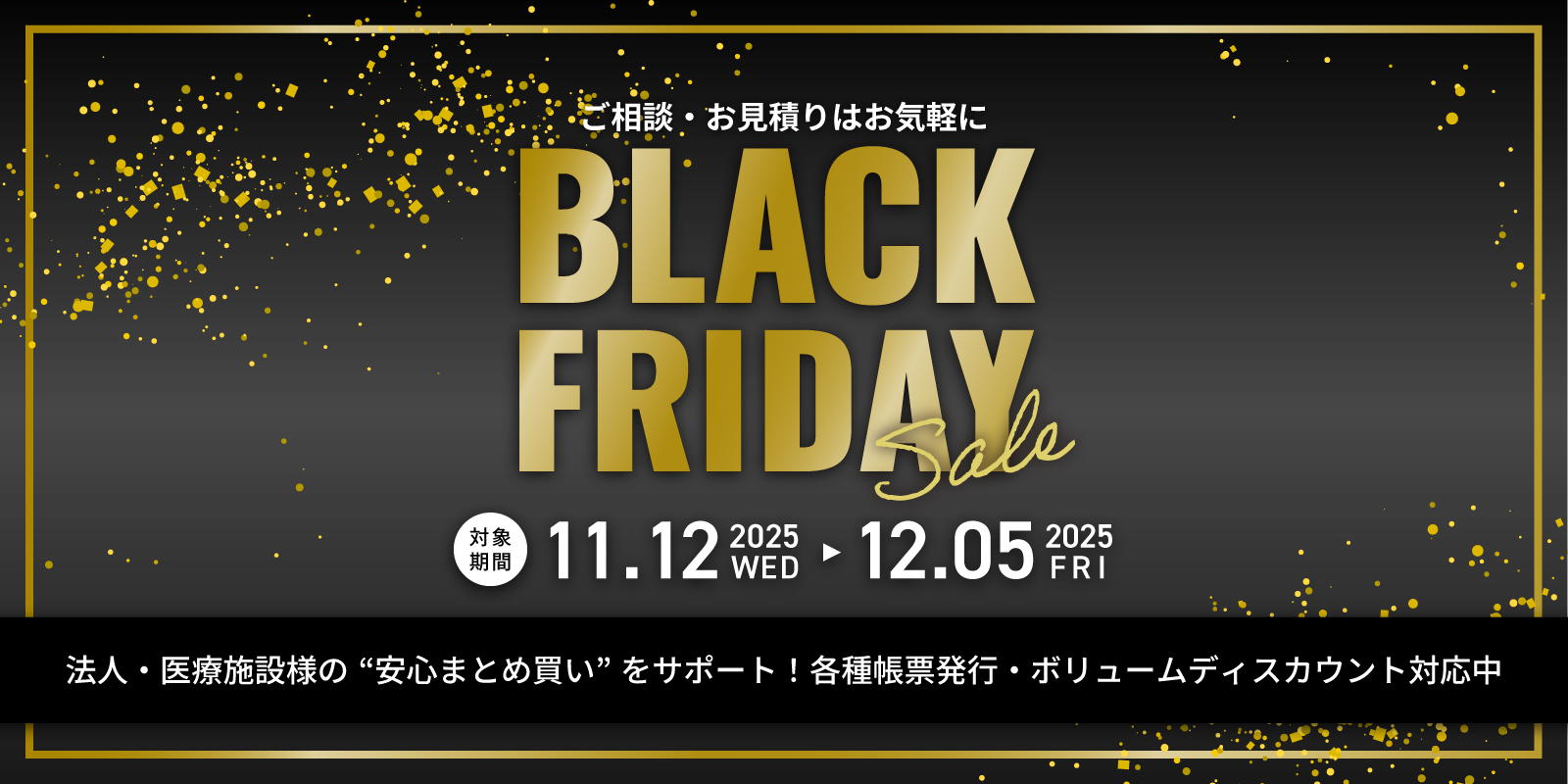 BLACK FRIDAY SALE 2025