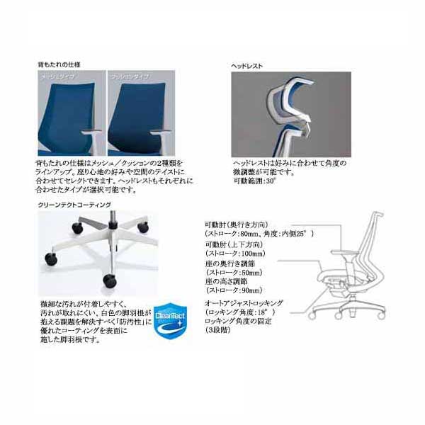 コクヨ(KOKUYO) オフィスチェアー Duora(デュオラ) メッシュタイプ 樹脂脚 ブラック (ホワイトフレーム) ハイバック 肘なし  (ランバーサポート付き) CR-G3020E1|オフィス家具やオフィス用品ならオフィス家具通販のカグサポ