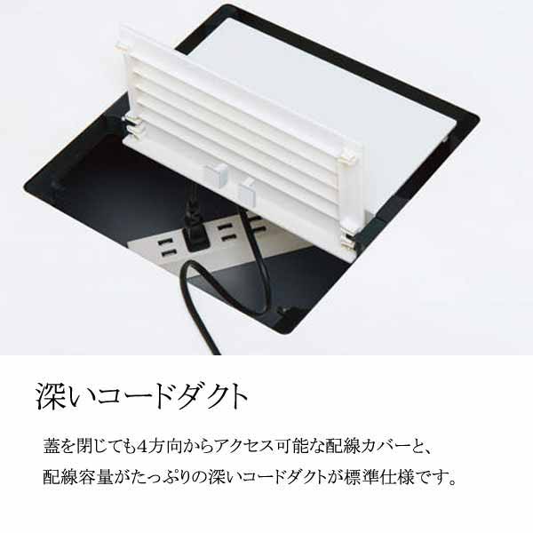 コクヨ(KOKUYO) WORKFIT(ワークフィット) W1600×D1200 サイドリターン 