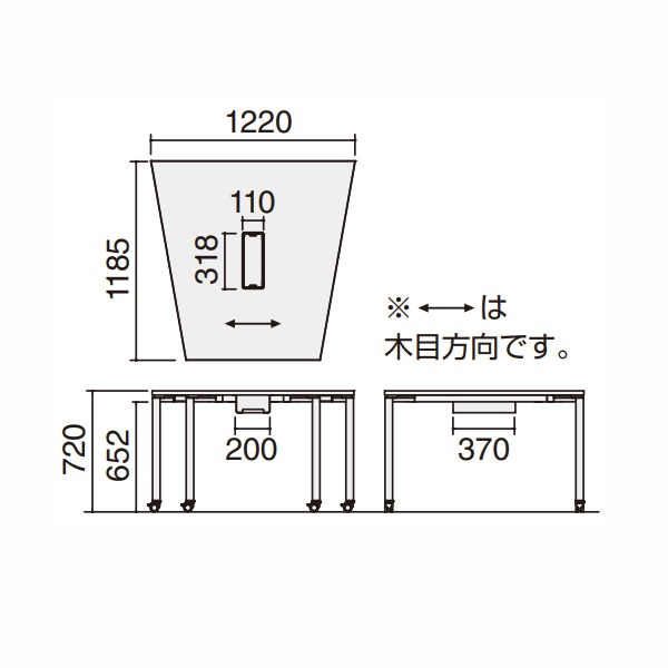 送料無料】 オフィス家具専門街生興 FC-30TS スモーキングテーブル