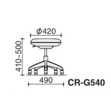 コクヨ(KOKUYO) 作業用イス ココット ロータイプ スツールタイプ ホワイトシェル 布張り CR-G540E1|オフィス家具やオフィス用